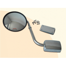 Espejo cóncavo de 8 1/2" y brazo inoxidable tipo Z